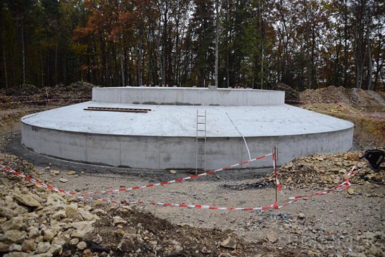 Verenafohren: Fundamente für Windräder werden gegossen